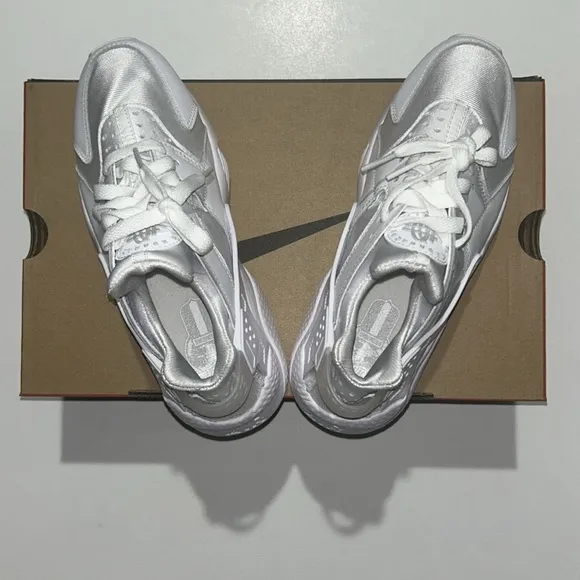 Nike Air Huarache “Triple White” Women’s Size 6.5