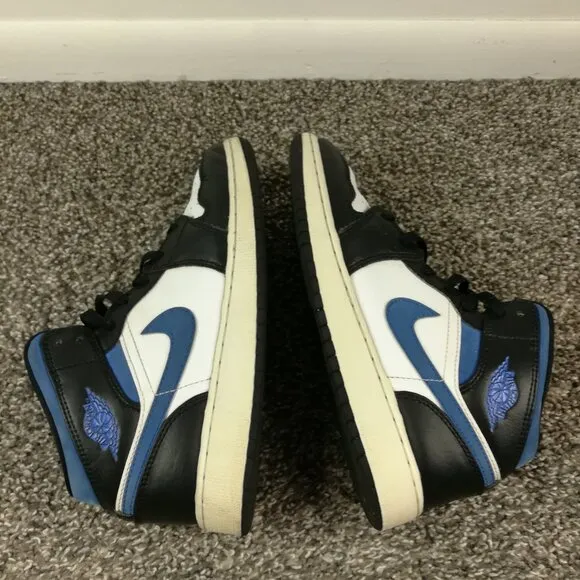 Nike Air Jordan 1 Mid ''Game Royal' Youth Boys Size 5Y 554725-140