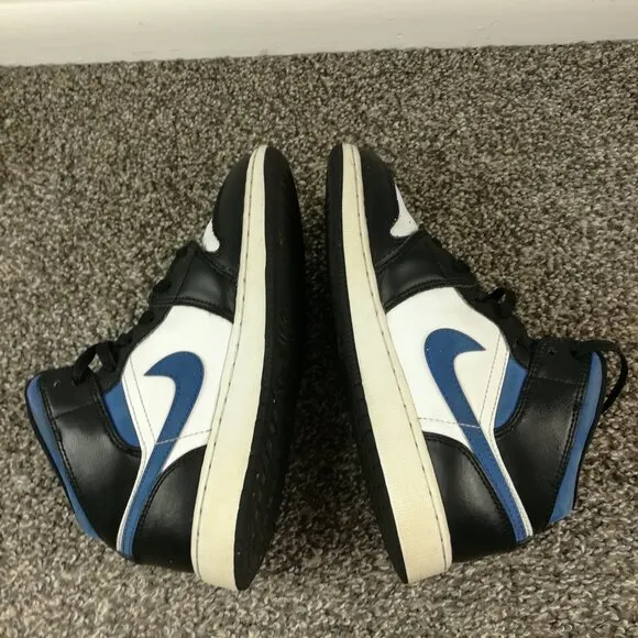 Nike Air Jordan 1 Mid ''Game Royal' Youth Boys Size 5Y 554725-140