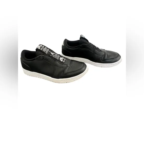 Nike Air Jordan 1 Retro Low Slip Black White AV3918-001 Women's Size 8 Shoes