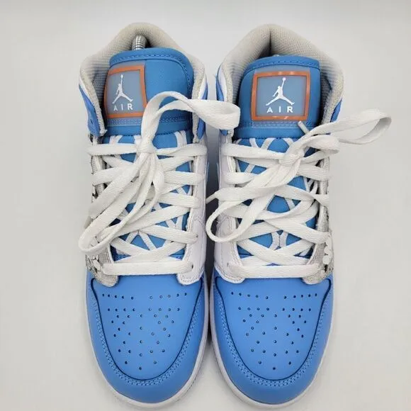 Nike Air Jordan 1 University Blue Sneakers DR6492-100 Sz 6.5Y Women's Shoe Sz 8