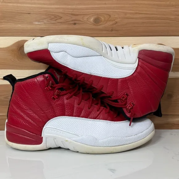 Nike Air Jordan 12 Retro &quot;Gym Red&quot;  (130690-600) Basketball shoes Men's Size 11
