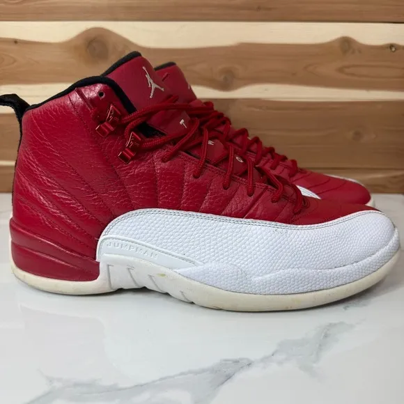 Nike Air Jordan 12 Retro &quot;Gym Red&quot;  (130690-600) Basketball shoes Men's Size 11