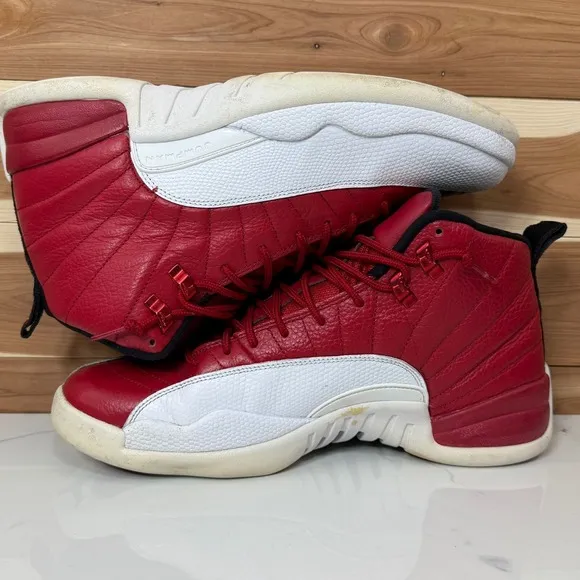 Nike Air Jordan 12 Retro &quot;Gym Red&quot;  (130690-600) Basketball shoes Men's Size 11