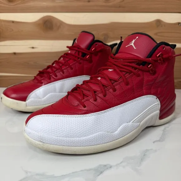 Nike Air Jordan 12 Retro &quot;Gym Red&quot;  (130690-600) Basketball shoes Men's Size 11