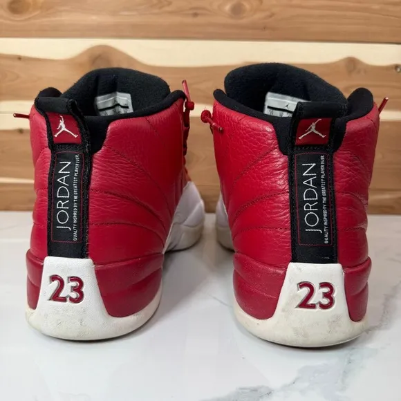 Nike Air Jordan 12 Retro &quot;Gym Red&quot;  (130690-600) Basketball shoes Men's Size 11