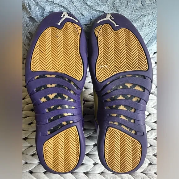 Nike Air Jordan 12 Velvet Purple Gold