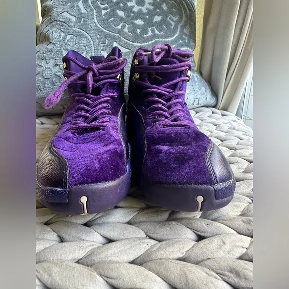 Nike Air Jordan 12 Velvet Purple Gold
