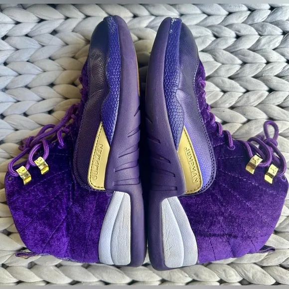 Nike Air Jordan 12 Velvet Purple Gold