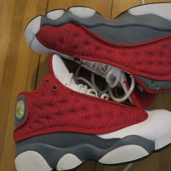Nike Air Jordan 13 Retro PS Gym Red Flint Grey 414575-600 Kid’s Size 11C