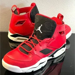 Nike Air Jordan 555472-600 Fight Club '91 Gym Red Shoes Youth Size 6Y WMS 7.5-8