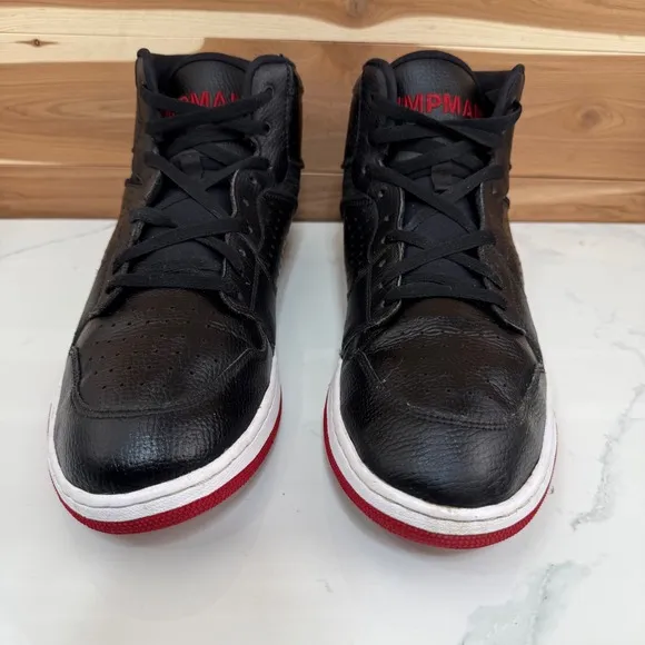 Nike  Air Jordan Access Black Gym Red Basketball Shoes AR3762-001 Men's size 13