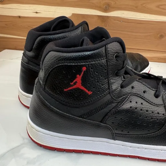 Nike  Air Jordan Access Black Gym Red Basketball Shoes AR3762-001 Men's size 13