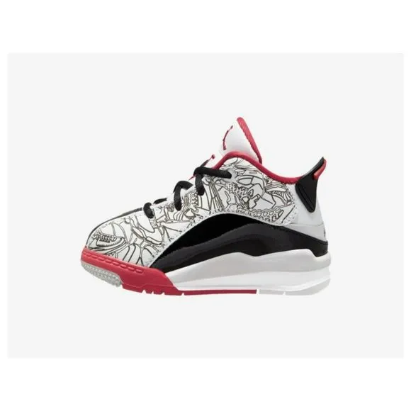 NIKE Air Jordan Dub Zero Retro Shoes Sneakers 311072-106 Boys Toddler Size 10C