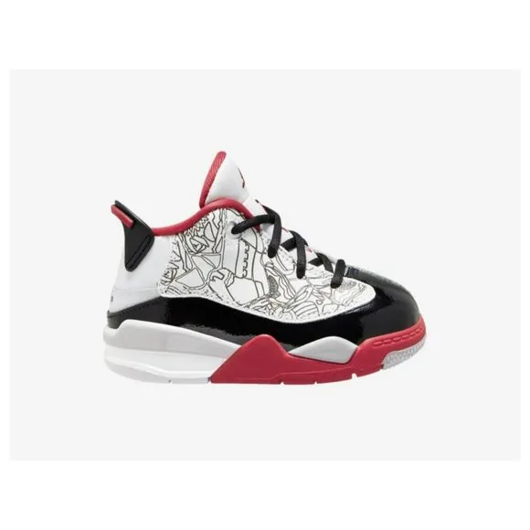NIKE Air Jordan Dub Zero Retro Shoes Sneakers 311072-106 Boys Toddler Size 10C