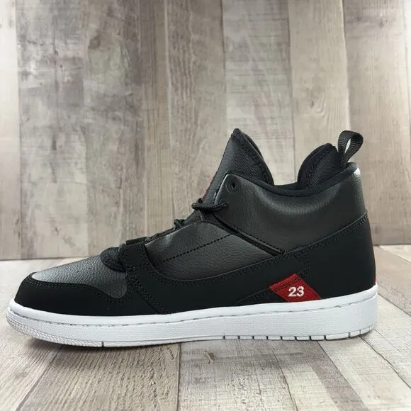 Nike Air Jordan Fadeaway Boy's 7 Y Basketball Shoes Sneakers Black AO1331-106
