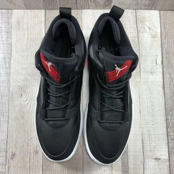Nike Air Jordan Fadeaway Boy's 7 Y Basketball Shoes Sneakers Black AO1331-106