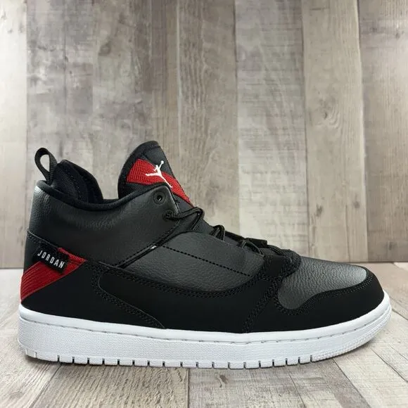 Nike Air Jordan Fadeaway Boy's 7 Y Basketball Shoes Sneakers Black AO1331-106