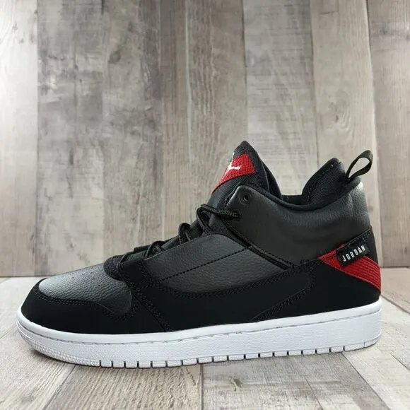 Nike Air Jordan Fadeaway Boy's 7 Y Basketball Shoes Sneakers Black AO1331-106