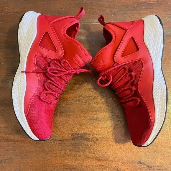 Nike Air Jordan Formula 23 Men's Gym Red White Sneakers Size 11