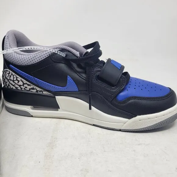 Nike Air Jordan Legacy Low 312 Black Royal Blue Cement Black cd7069-041 US 7.5
