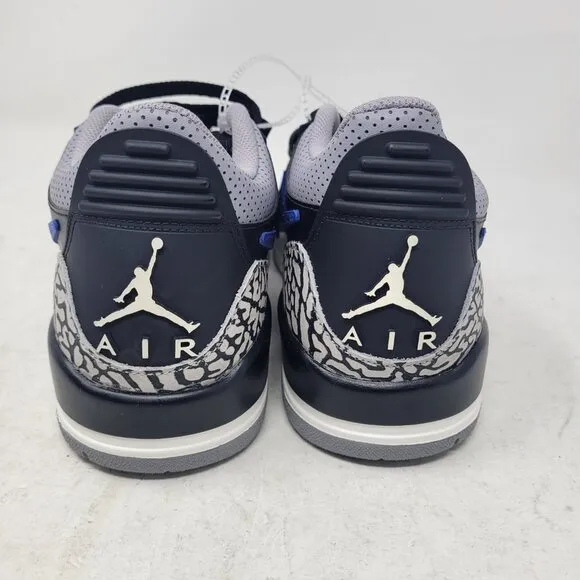 Nike Air Jordan Legacy Low 312 Black Royal Blue Cement Black cd7069-041 US 7.5