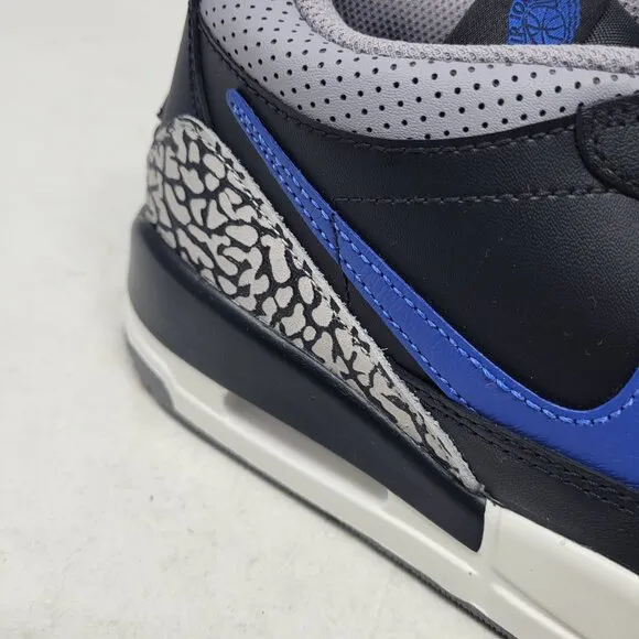 Nike Air Jordan Legacy Low 312 Black Royal Blue Cement Black cd7069-041 US 7.5