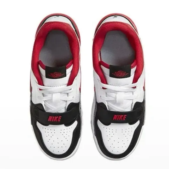 Nike Air Jordan Legacy Low (PS) Little Kids' Shoes White-Gym Red CD9055-160