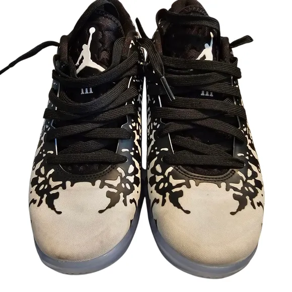 Nike Air Jordan Zion 3 Basketball Shoes Black &amp; White 3 Oreos Big Kid Size 5.5