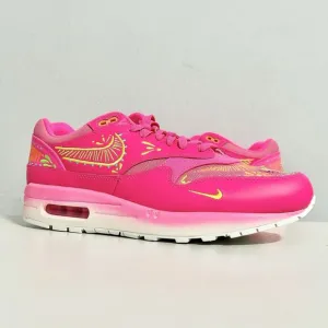Nike Air Max 1 PRM “Día De Muertos” Men’s Size 10.5 Hyper Pink Cushioned Shoes