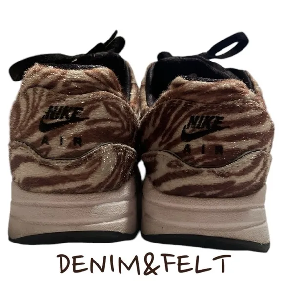 Nike AIR MAX 1 QS GS 'ZEBRA' | PRELOVED!! Womens Shoes/Sneakers 🦓🦓