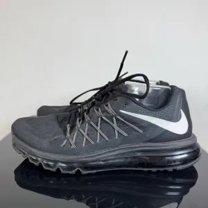 Nike Air Max 2015 Triple Black Running 698902-001 Shoes Sneakers Men's Size 10.5