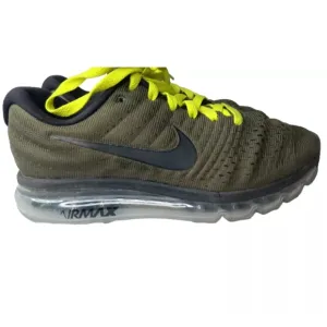 Nike Air Max 2017 Men's Shoes Size 7 Cargo Green Black~849559-302