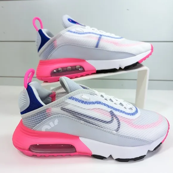 Nike Air Max 2090 Laser Pink Grey Running Training GYM sneakers size Women's 7.5