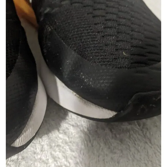Nike Air Max 270 Shoes Mens Size 9 Just Do It Black Orange 2018 AH8050-014