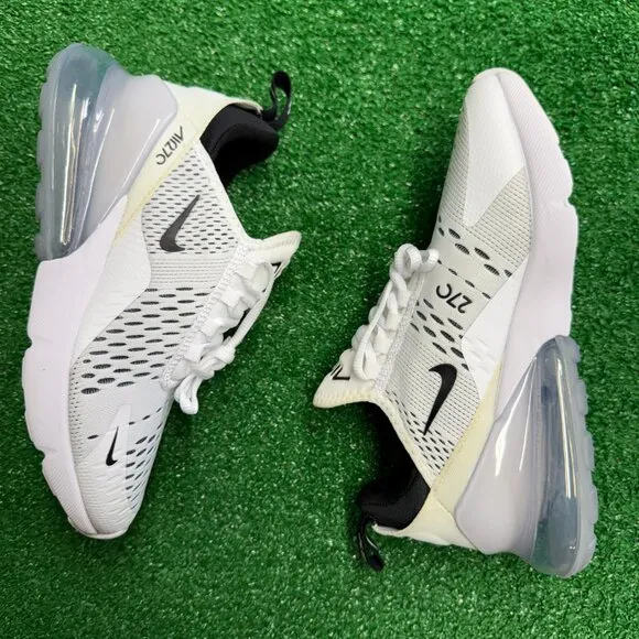 Nike Air Max 270 White Womens Shoes AH6789-100 VNDS Sz 6.5