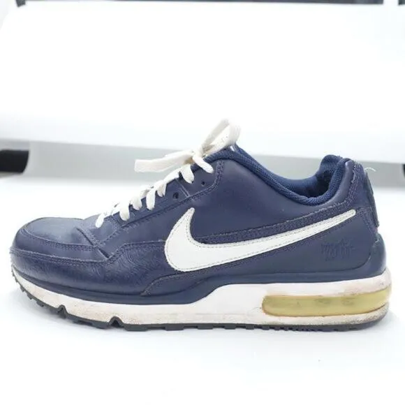 Nike‎ Air Max 311000-411 Men's Size 10 Running Shoes Navy Blue Leather Sneakers