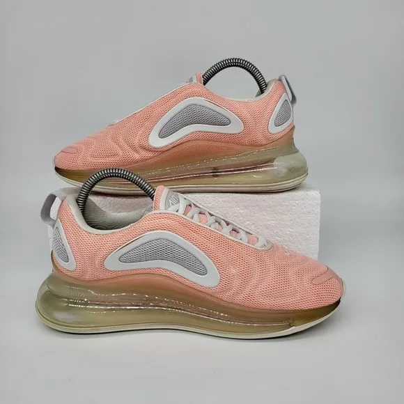Nike Air Max 720 Bleached Coral Women's Running Shoes Size 7
