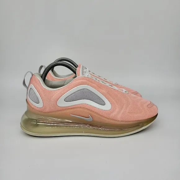 Nike Air Max 720 Bleached Coral Women's Running Shoes Size 7