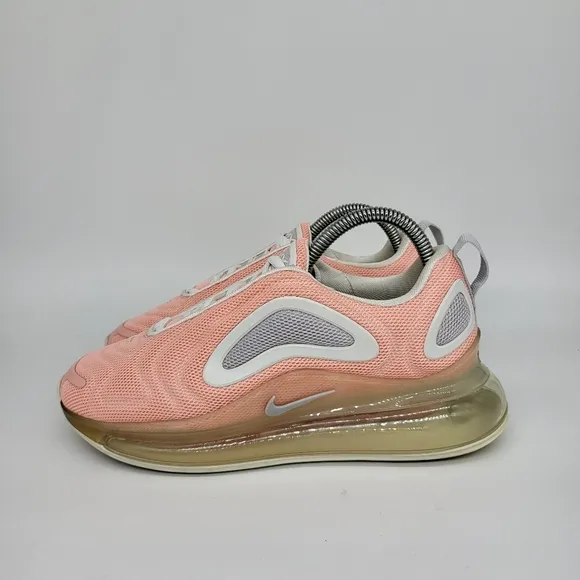 Nike Air Max 720 Bleached Coral Women's Running Shoes Size 7