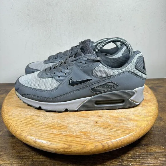 Nike Air Max 90 Low Jewel Iron Gray DX2656-002‎ Shoes Mens Size 9.5
