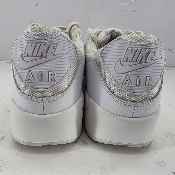 Nike Air Max 90 Triple White size 14  2022 Mens Shoes Sneakers Running Workout