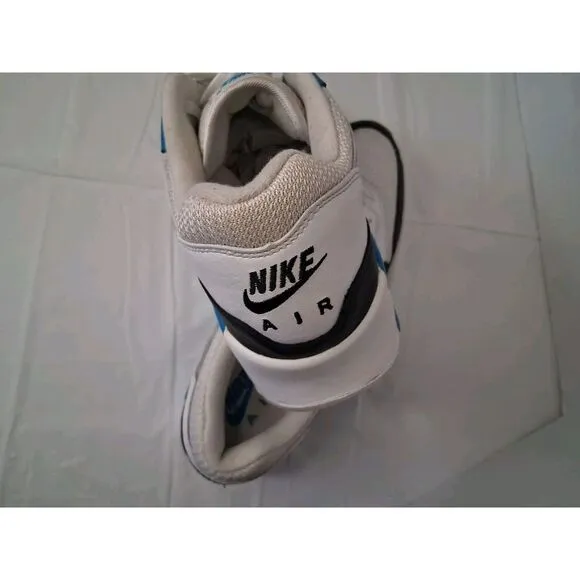 Nike Air Max 90/1  White Laser Blue 2018‎ AJ7695-104 Mens Size 12