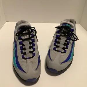 Nike Air Max 95 aqua wolf Og grey/black indigo burst mens US 8 low top tennis