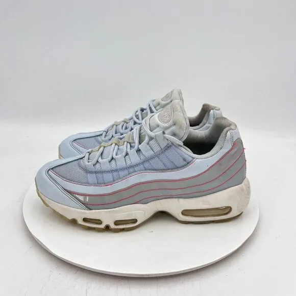 Nike Air Max 95 Women Size 8.5 918413 400 Blue Summit White Training Shoes