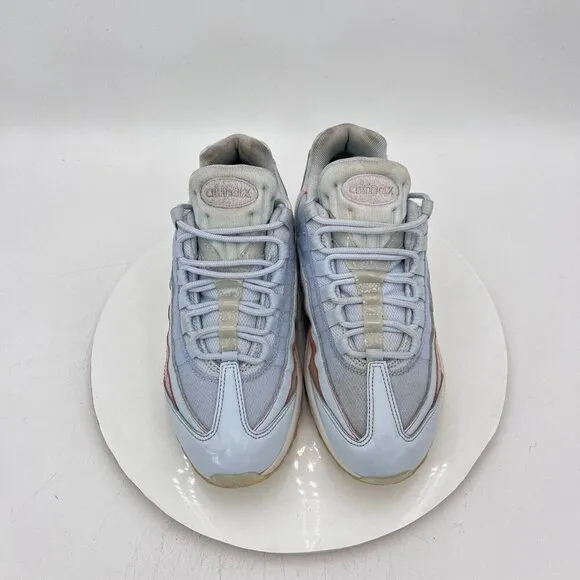 Nike Air Max 95 Women Size 8.5 918413 400 Blue Summit White Training Shoes
