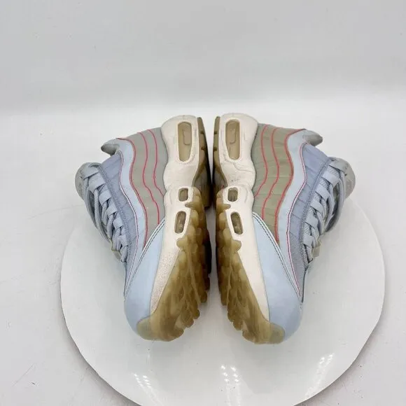 Nike Air Max 95 Women Size 8.5 918413 400 Blue Summit White Training Shoes