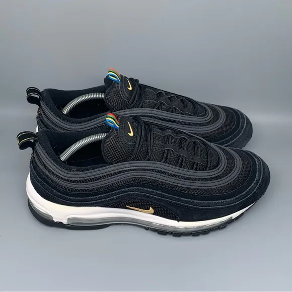 Nike Air Max 97 Olympic Rings Running Shoes Men's Sz 11.5