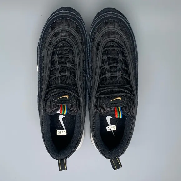 Nike Air Max 97 Olympic Rings Running Shoes Men's Sz 11.5