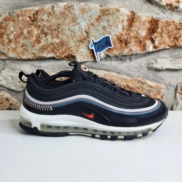 Nike Air Max 97 SE Alter &amp; Reveal Black Crimson Men's Size 10.5 DO6109-001 RARE